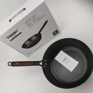 TKESI Hammered Carbon Steel Frying Pan (28cm)