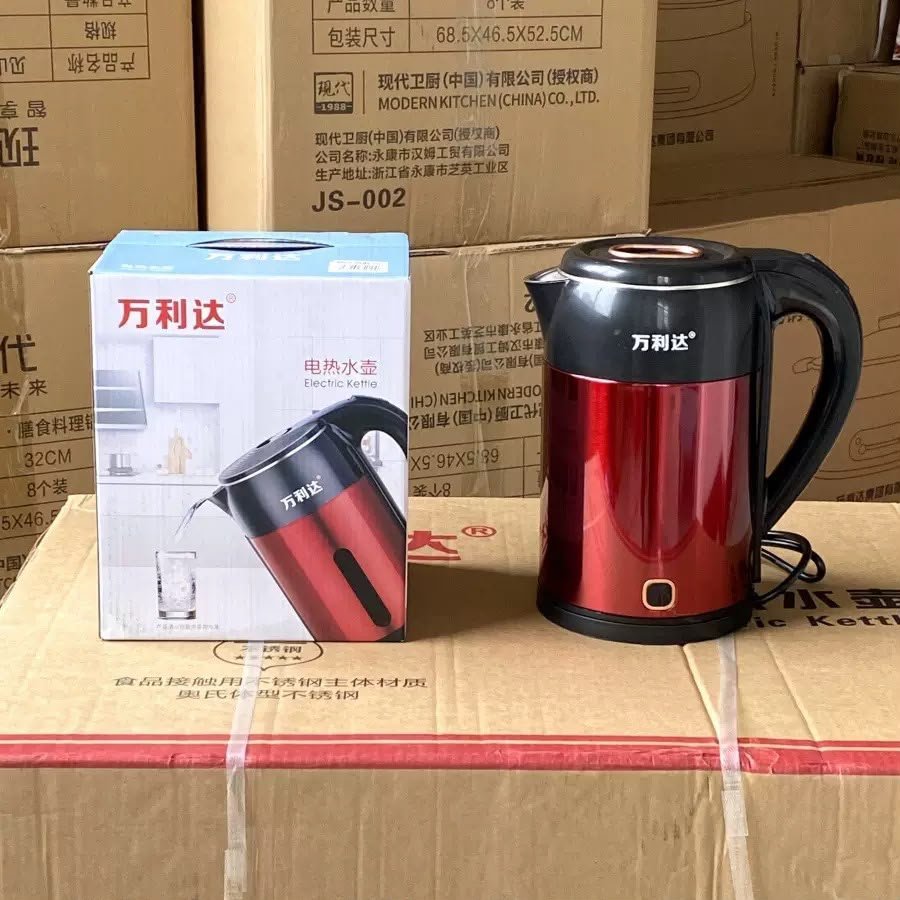 Wanlita 3L Electric Kettle (Red)